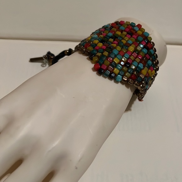 Kenneth Cole Beaded Sliding Length String Bracelet - Picture 3 of 3